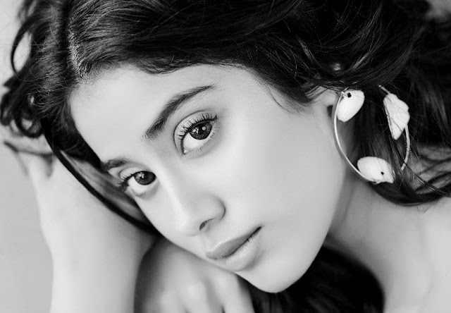 Janhvi Kapoor looks beauteous in these monochrome portraits.