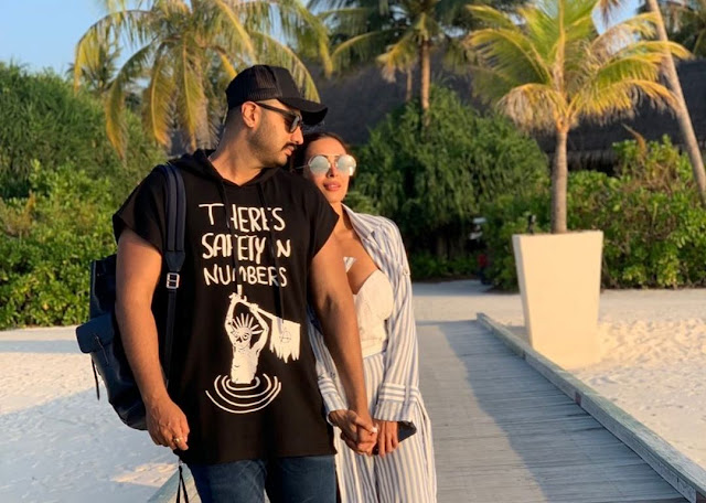 Malaika Arora And Birthday Boy Arjun Kapoor At A Romantic Holiday In New York.