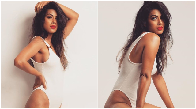 Nia Sharma’s Caramelized body with white outfit will definitely make your mouth watery