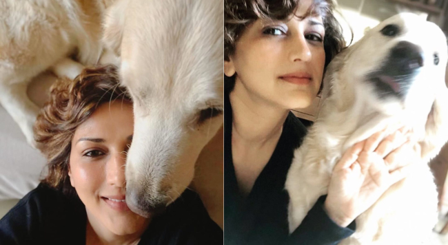 Sonali Bendre joined the squad, shares the feeling of her dog during lockdown