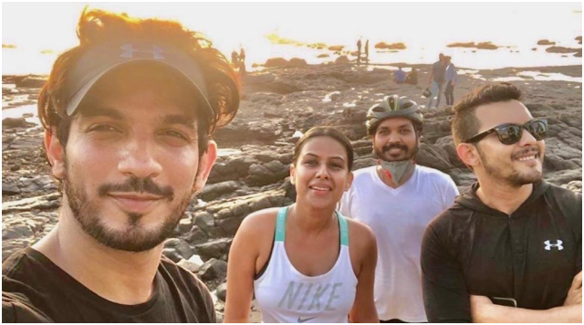 Nia Sharma Pictures The Dil Chahta Hai Moment With The Buoys