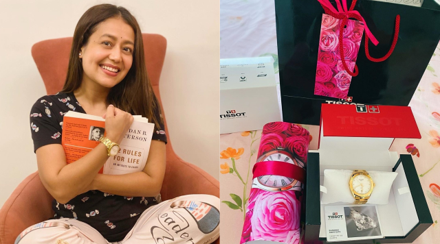 Neha Kakkar Gets Pleasured With A Gifted Tissot Watch