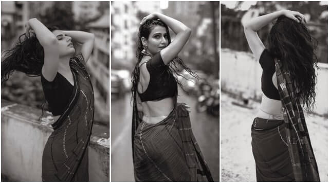 Fatima Sana Shaikh Hot Rainy Wet Look Will Steal Your Heart.