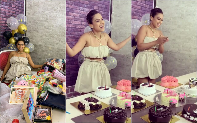 The Beautiful Nia Sharma Celebrating Her 30th Birthday, Shares Fun Filled Videos.