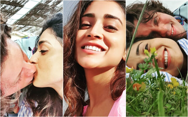 Shriya Saran Shares Vacation Pictures From Her Birthday, Locks Lips With Husband Andrei. See Video