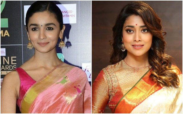 Shriya Saran Look Test Ready, Alia Bhatt 2 Months Call Sheets For RRR.