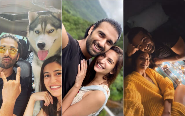Kriti Kharbanda And Pulkit Samrat Giving Some Relationship Goals.