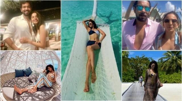 Rakul Preet Singh Is A Water Baby Flaunts Her Beach Body In The Maldives.