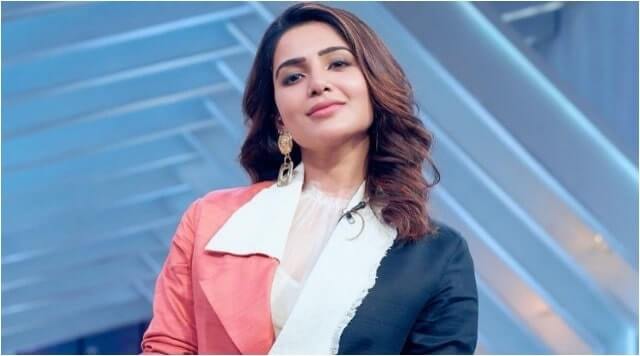 Samantha Akkineni Dazzling Quirky Outfit For Her New Talk Show Sam Jam