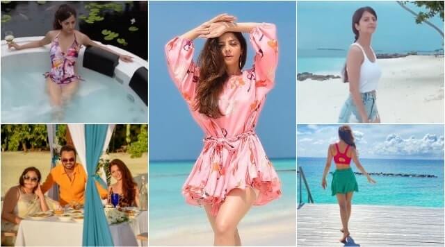 Vedhika’s Sensuous Pictures Raising Heat As She Is Chilling On The Beaches Of The Maldives.