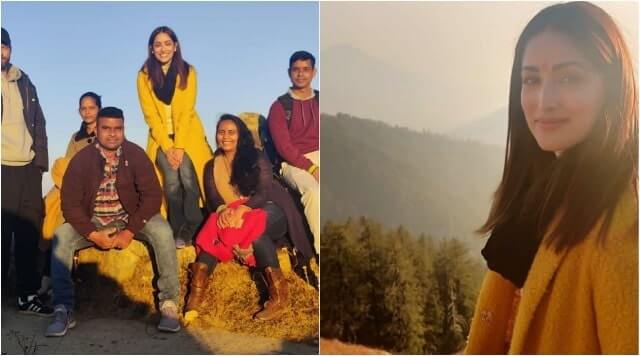 Yami Gautam Believes In Spirituality And Faith As She Visited Pohlani Mata Mandir In Dalhousie.