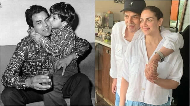 Esha Deol And Bobby Deol Shared Wishes On Dad Dharmendra’s 85th Birthday.