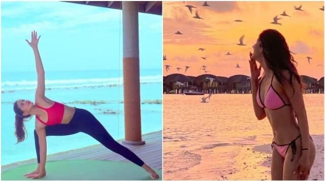 Sakshi Malik, Beautiful Sunset, And Her Bikini Look Are Treat To Eyes.
