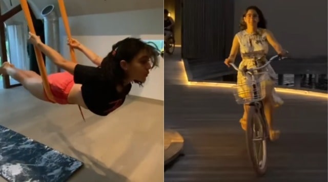 Sara Ali Khan’s Aerial Rope Exercise From Maldives Is Giving Major Fitness Goals.