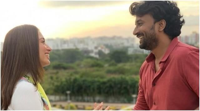 Tamannaah Bhatia Shares A Beautiful Sunset Picture From The Sets Of Gurthunda Seethakalam.