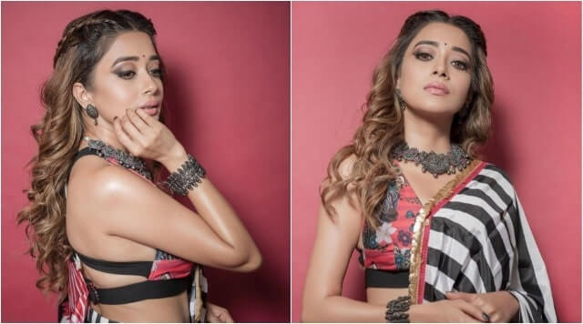 Tinaa Dattaa Slaying In Gorgeous Saree Look For Bigg Boss 14.