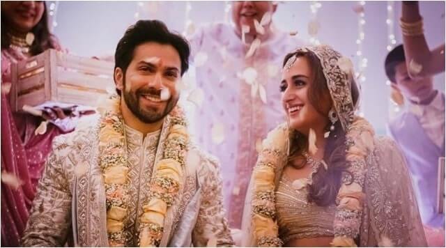 Varun Dhawan and Natasha Dalal Officially Husband And Wife As They Tied The Knot. First Pictures Out..