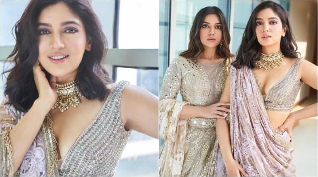 Bhumi Pednekar Slaying In A Gorgeous Pastel Lehenga With Sister Samiksha Pednekar. See Pics