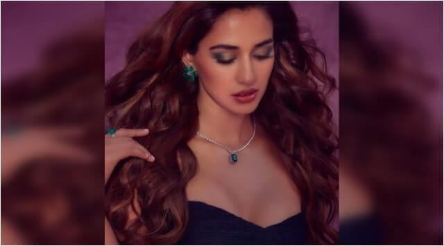 Disha Patani Looks Dreamy And Bold In Black Dress.