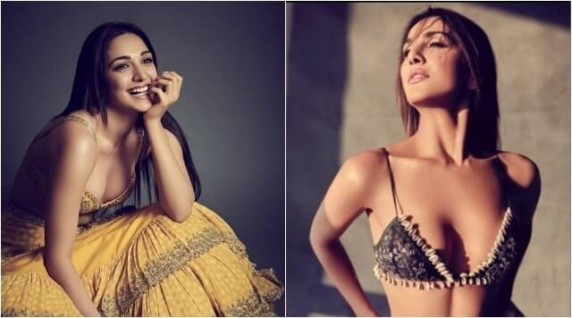 Kiara Advani And Vaani Kapoor In Sultry Outfits By Arpita Mehta For Regal Photoshoot.