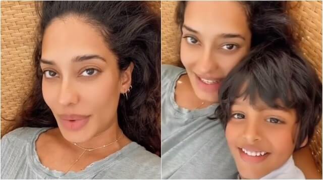 Lisa Haydon Ropes In Son Zack For Announcing Her Third Pregnancy, Reveals Baby’s Gender In Video.