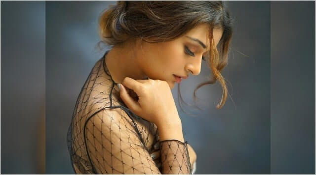 Payal Rajput Is Giving A Sensual Look In Her Transparent Outfit.