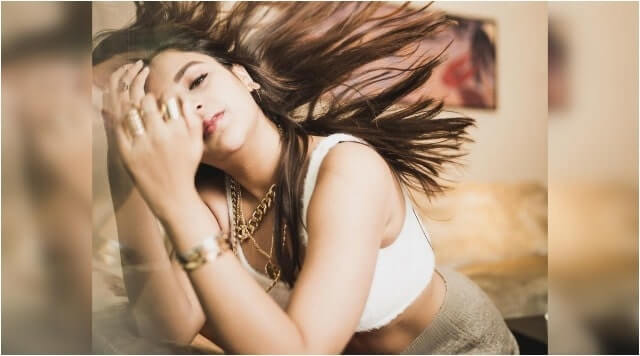 Nidhhi Agerwal Taking Friday Feeling By Sharing Bold Pictures.