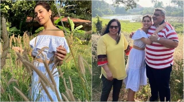 Raashi Khanna’s Adorable Day Out With Parents Makes You Smile.