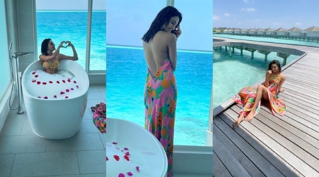 Erica Fernandes Is Setting Internet Ablaze With Backless Beachwear.