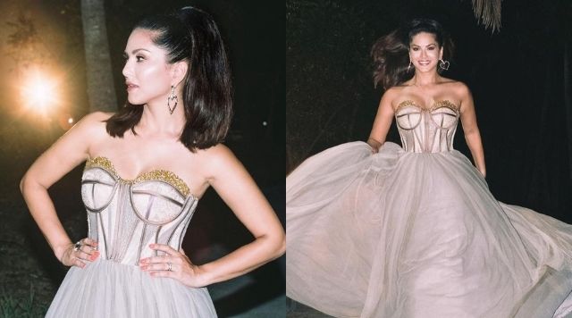 Sunny Leone Sizzles As A Gorgeous Bride In This Beautiful Bridal Wear.