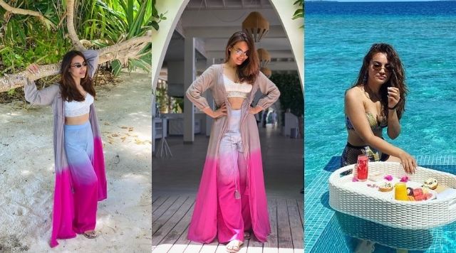 Surbhi Jyoti Is Sizzling In Stunning Sexy Beachwears.