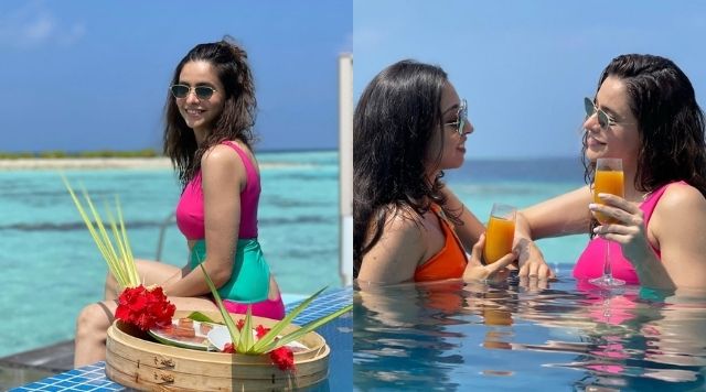 Aamna Sharif Looking Like A Water Baby In These New Hot Pool Pictures.