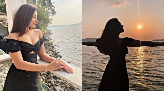 Raashi Khanna Feels Like She Is On The Staircase To Heaven Enjoying On Beach.