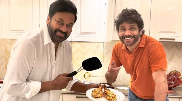 Nagarjuna Got A Delicious Food Treat Cooked By Mega Star Chiranjeevi Ahead Of ‘Wild Dog’ Release.