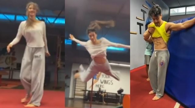 Disha Patani And Tiger Shroff Leave Fans In Splits By High Flying Stunts. Watch Video