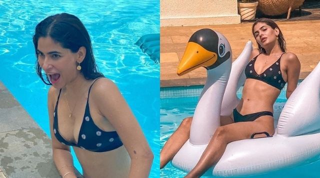 Karishma Sharma Looks Tempting In The Latest Bikini Pictures.