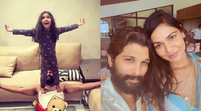Allu Sneha Shares An Adorable Picture Of Allu Arjun With Daughter Allu Arha.
