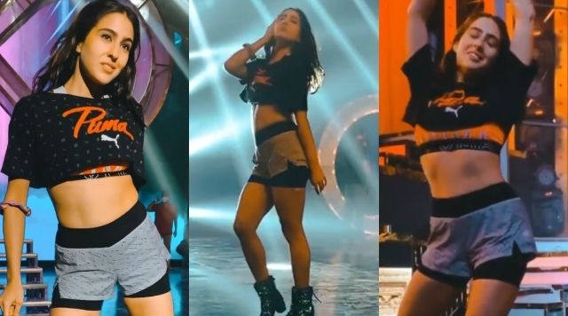 Sara Ali Khan Setting The Stage On Fire With Hot Dance Moves.