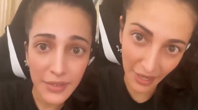 Shruti Haasan Shared Her Terrifying Experience of Cyclone Tauktae.