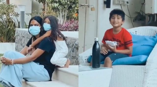 Allu Arjun Shares Glimpse Of Family From Distance As He Is Recovering From Covid-19.