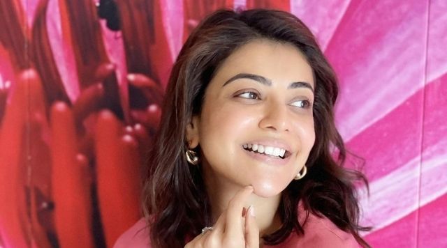 Kajal Aggarwal Flaunts Her Radiant Glow In Beautiful Pink Outfit.