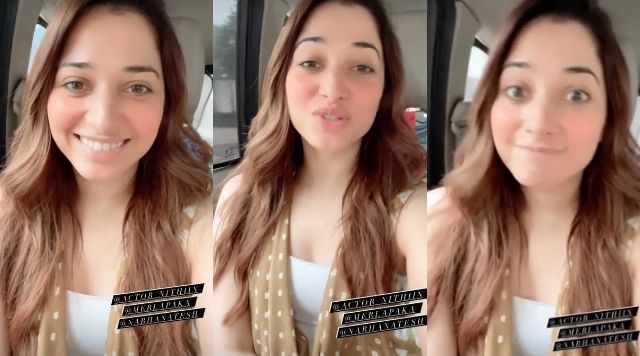 Tamannaah Bhatia Wraps Up Shoot Of Film Maestro, Actress Waiting For Announcement Of Release Date.
