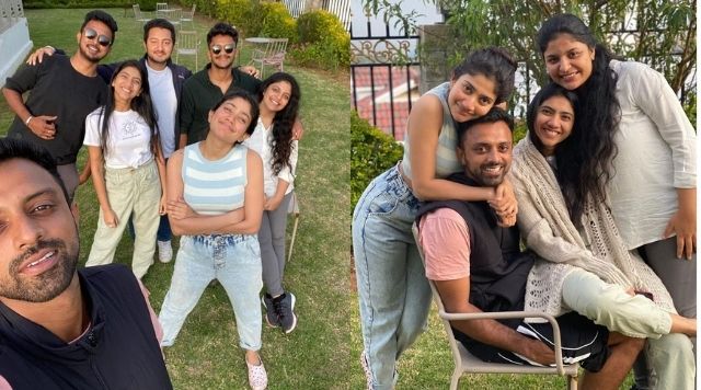 Sai Pallavi Spends Time With Cousins, Gets Clicked In Candid Pictures.
