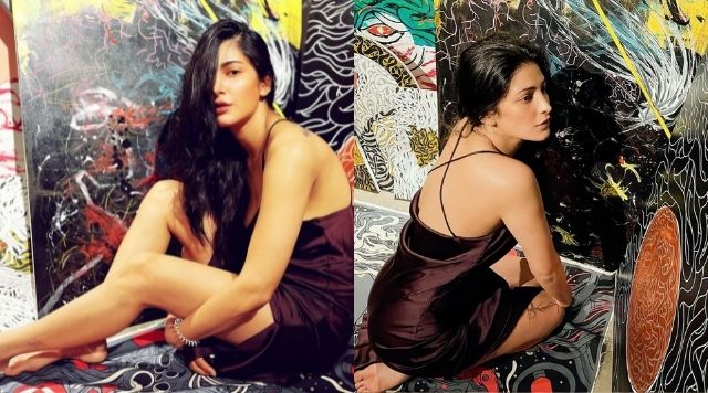 Shruti Haasan’s Hotness And Her Beau Santanu’s Art Is The Best Thing You See Today.