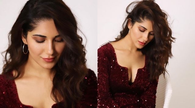 Ruhani Sharma Rocks Party Ready Red Dress In The Latest Picture. Malvika Sharma Reacts.