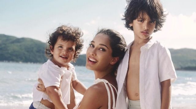 Lisa Haydon Shares Beautiful Pictures Of Her Baby Bump Along With Her Two Adorable Sons.