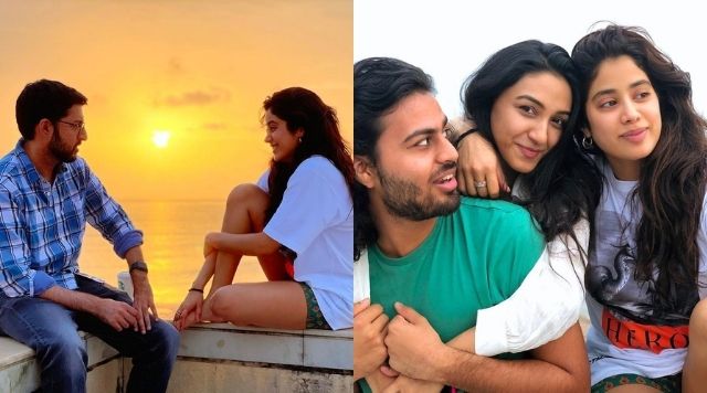 Janhvi Kapoor Enjoying Sunset And Creating Beautiful Memories With Her Friends.