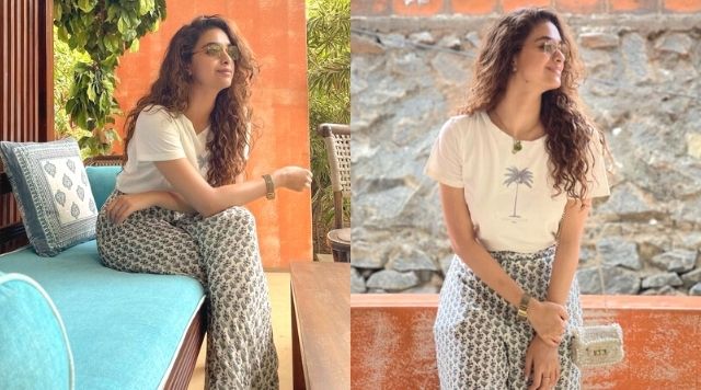 Keerthy Suresh Is Oozing Out Weekend Vibes In This Designer Sabyasachi x H&M Outfit.