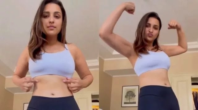 Parineeti Chopra Flaunts Toned Abs In The Hotness Filled Instagram Reel.