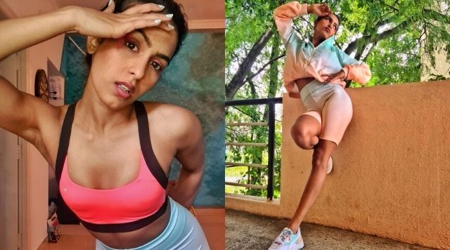 Samyuktha Hegde Is Looking Smoking Hot In Sportswear.